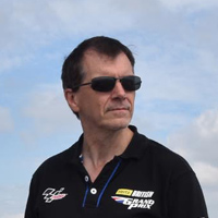 Daron Harvey, motor racing fan and owner of Targa Web Services